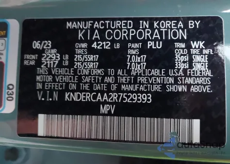 2024 Kia Seltos Ex from USA, damaged, VIN KNDERCAA2R7529393